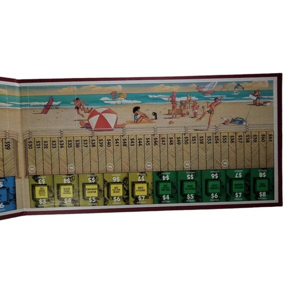 Advance To Boardwalk Replacement Board Beach Game Swim Building Property Empire - Picture 3 of 7